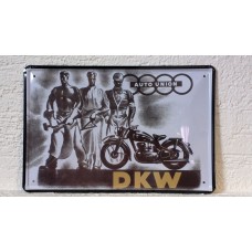 Retro tabuľka DKW Auto union 20x30cm